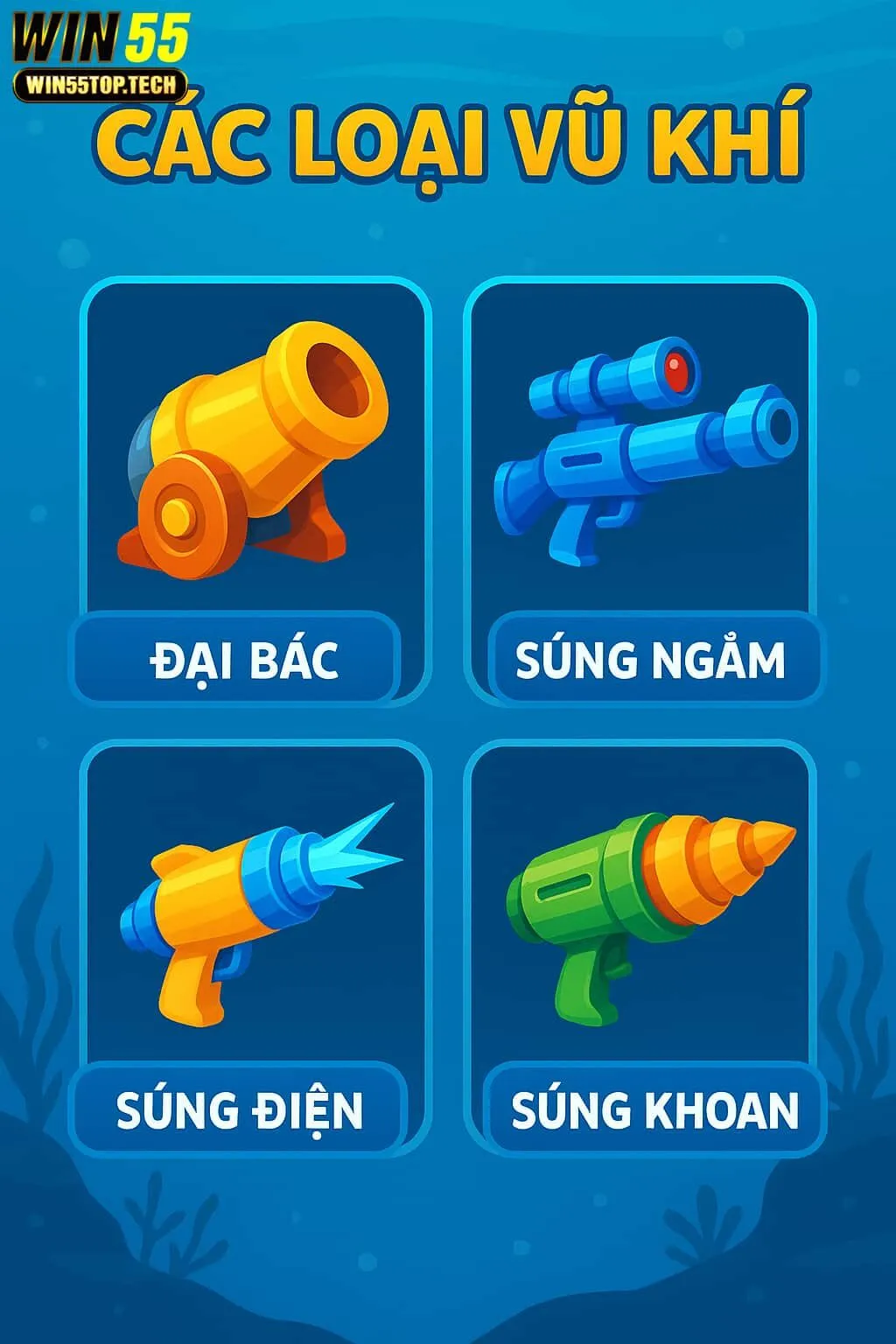 Các Dng V~u Khí Trong Bn Cá WIN55