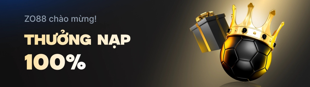 Thưởng nạp lần đầu 100%