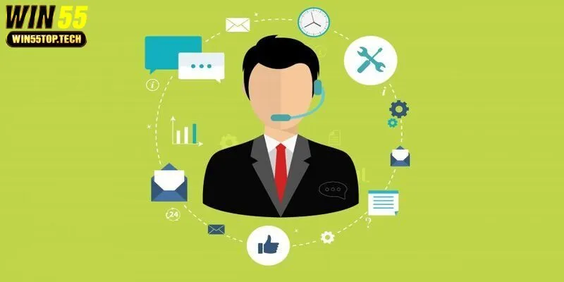 Thc hin liên h WIN55 d gii quyt mi vn d v tài khon